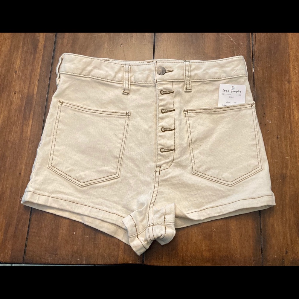 Free People High Waisted Shorts